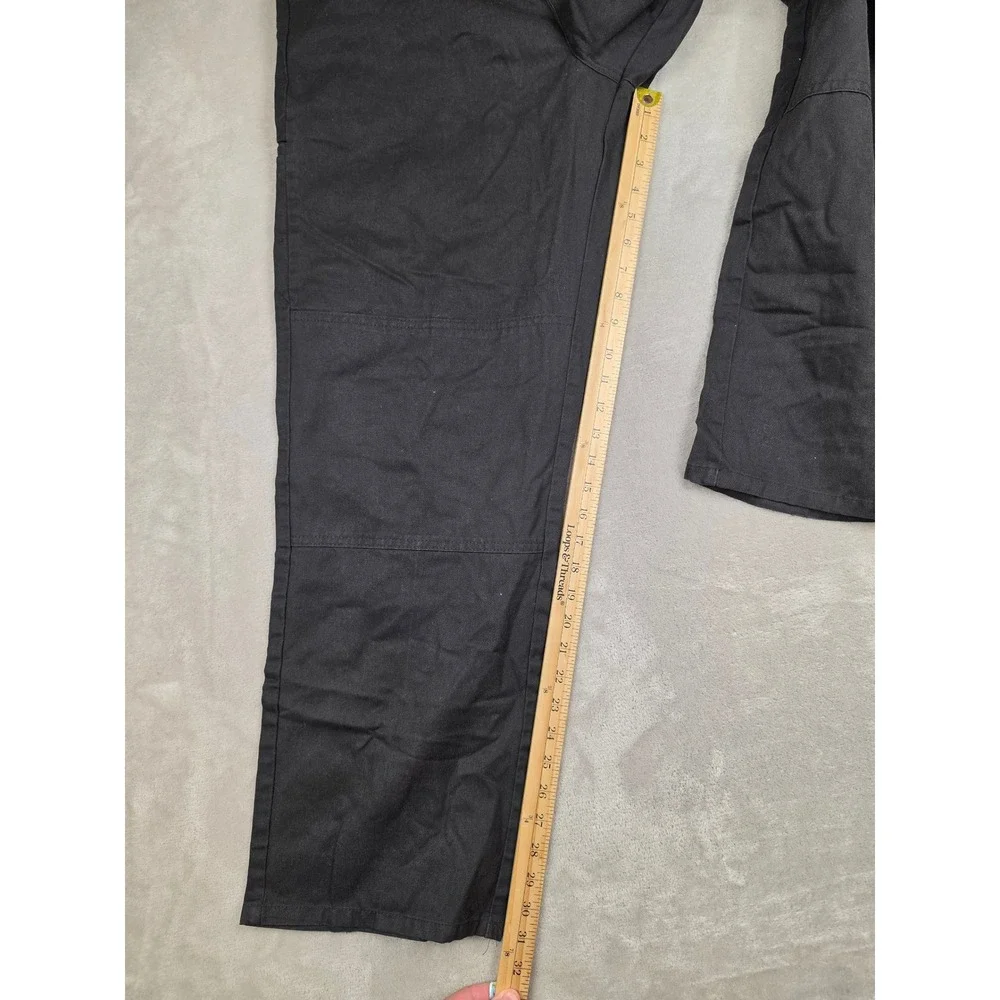 Dickies Double Knee Work Pants Mens 32x32 Black Straight Carpenter Utility *Read